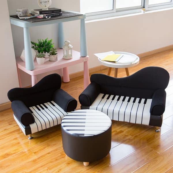 Shop Kinbor Kids Sofa Chair Children Armrest Chair Upholstered