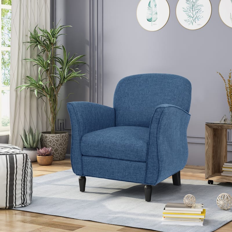 Swainson Traditional Tweed Armchair by Christopher Knight Home