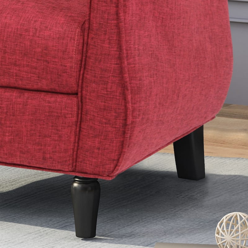 Swainson Traditional Tweed Armchair by Christopher Knight Home