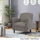 preview thumbnail 6 of 23, Swainson Traditional Tweed Armchair by Christopher Knight Home