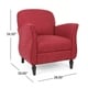 preview thumbnail 3 of 23, Swainson Traditional Tweed Armchair by Christopher Knight Home