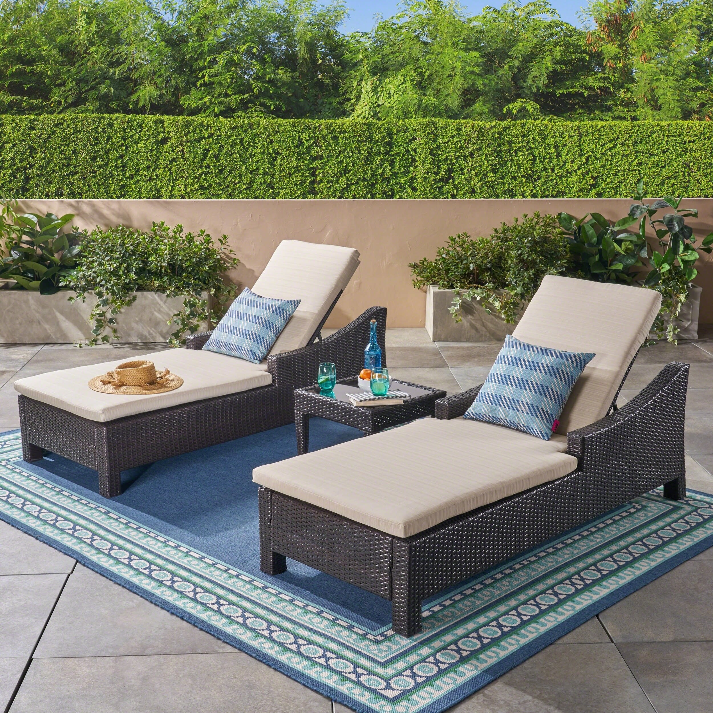 padded cushions