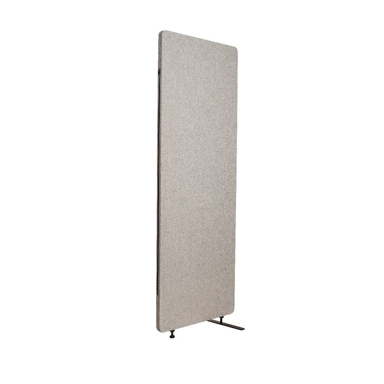 Luxor Reclaim Office, Classroom Wall Partition Freestanding Acoustic Room Divider, Expansion Panel- Misty Gray - Not Available