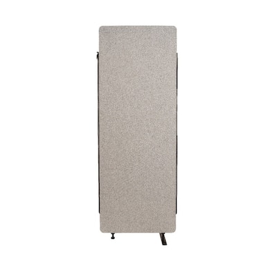 Luxor Reclaim Office, Classroom Wall Partition Freestanding Acoustic Room Divider, Expansion Panel- Misty Gray - Not Available