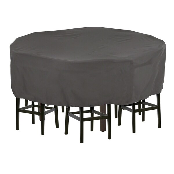 Plus Large Round Patio Waterproof Dining Set Cover by Direct Wicker
