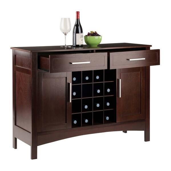 Shop Winsome Gordon Solid And Composite Wood Buffet Cabinet