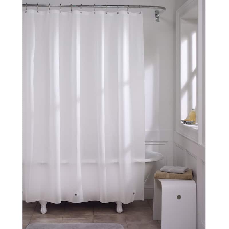 Maytex Super Softy PEVA Shower Curtain or Liner, 70 inches x 72 inches