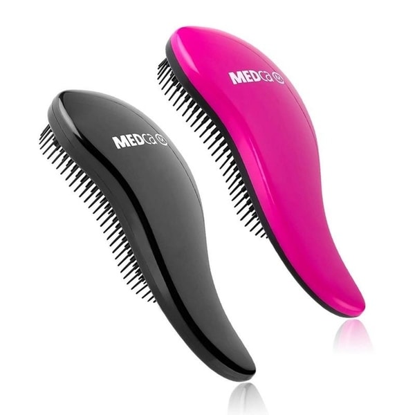 Shop Medca Glide Thru Detangling Brush Detangler Set Pain Free