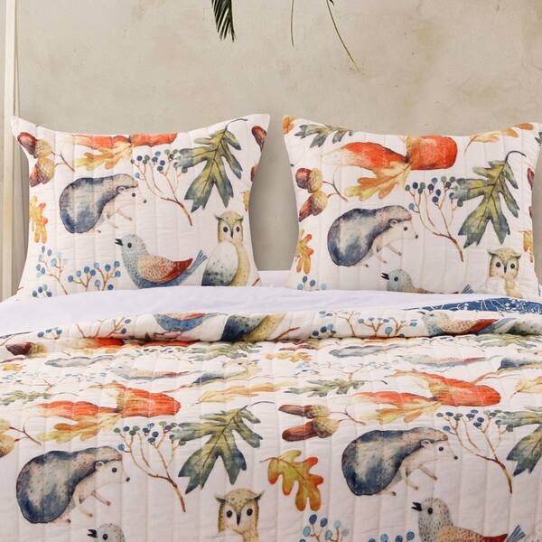 Shop Porch Den Morilon Forest Wildlife Pillow Sham Set Set Of 2