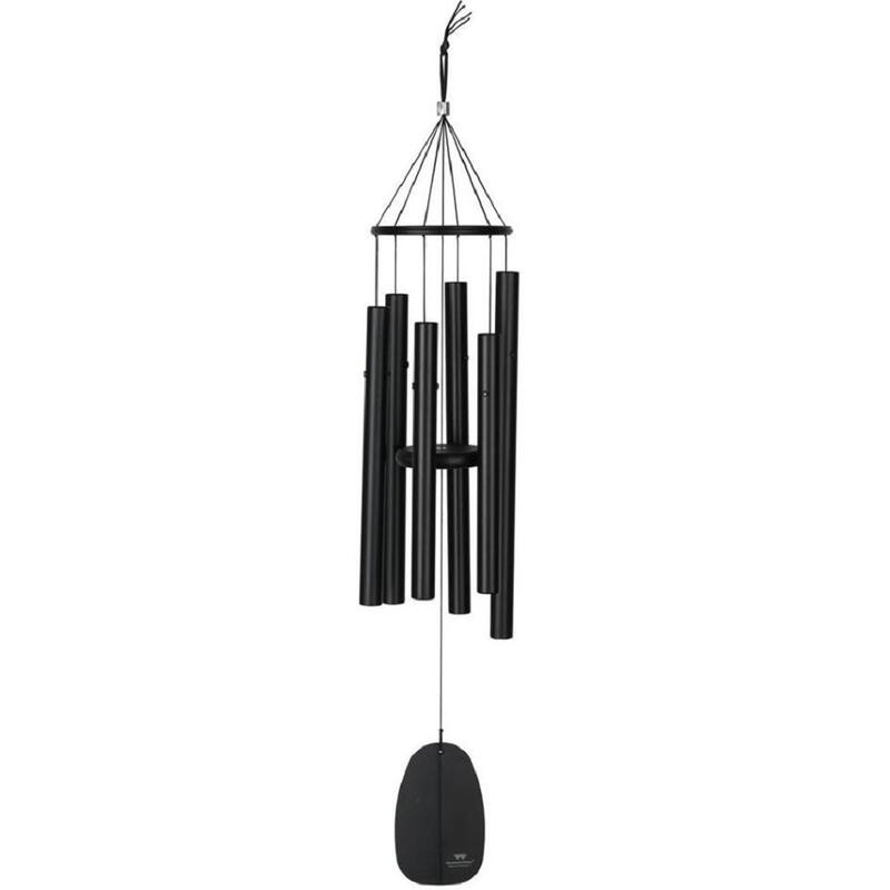 Woodstock Windchimes Bells of Paradise Black