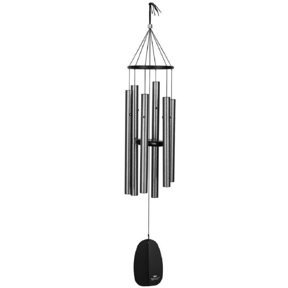 Woodstock Windchimes Medium Bells of Paradise Silver