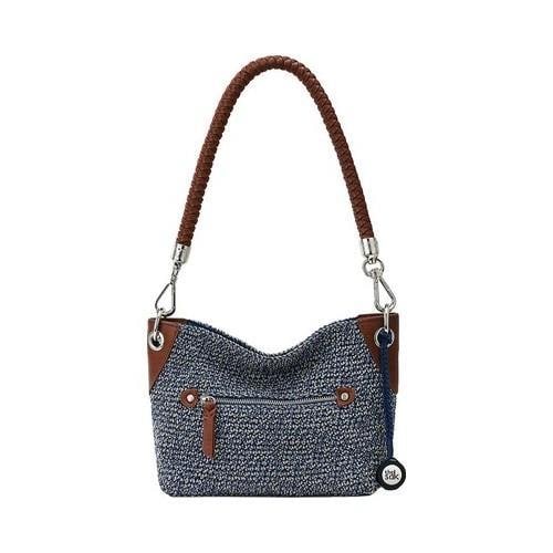 Women S The Sak Indio Crochet Small Hobo Bag Denim Static Women X27 S The Sak Indio Crochet Small Hobo Bag Denim Static