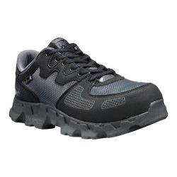 Timberland PRO Men/'s Powertrain Alloy Safety Toe ESD Black//Grey Microfiber