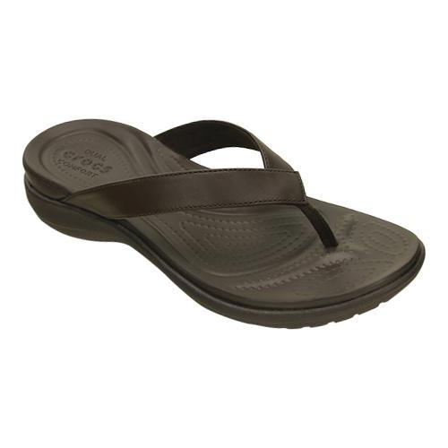 Crocs Capri V Flip Espresso/Espresso Women Crocs Capri V Flip Espresso/Espresso Women