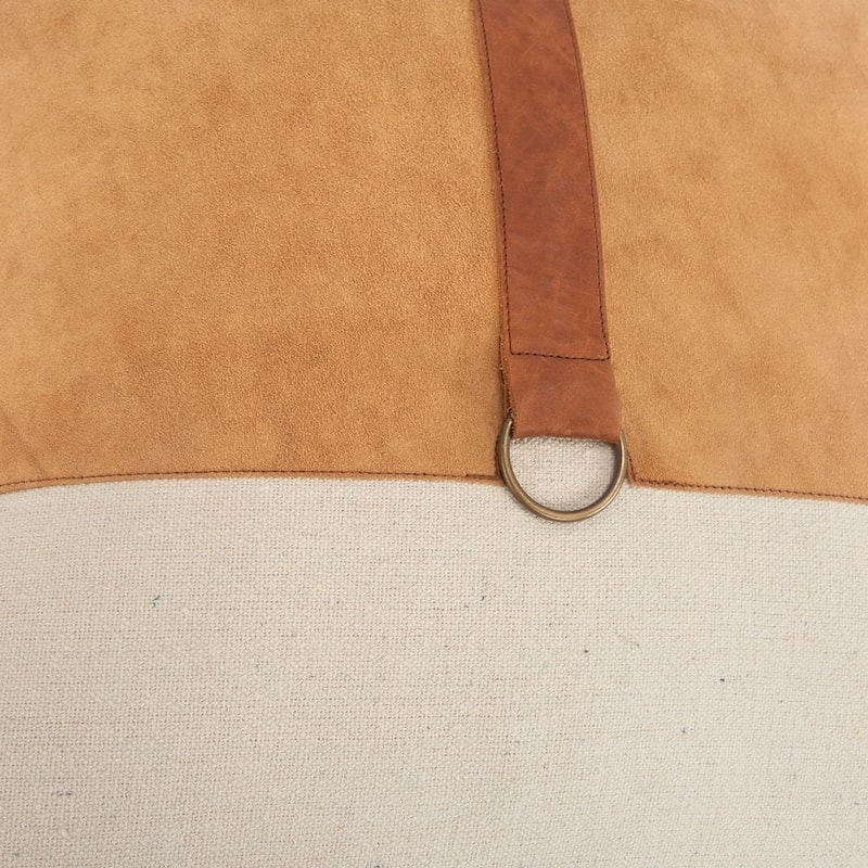 Brown Modern Mountain Pillow Cover