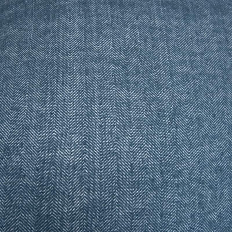 Blue Heathered Pillow Cover
