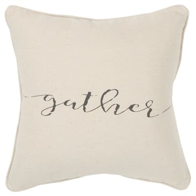 "Gather" Decorative Pillow Cover