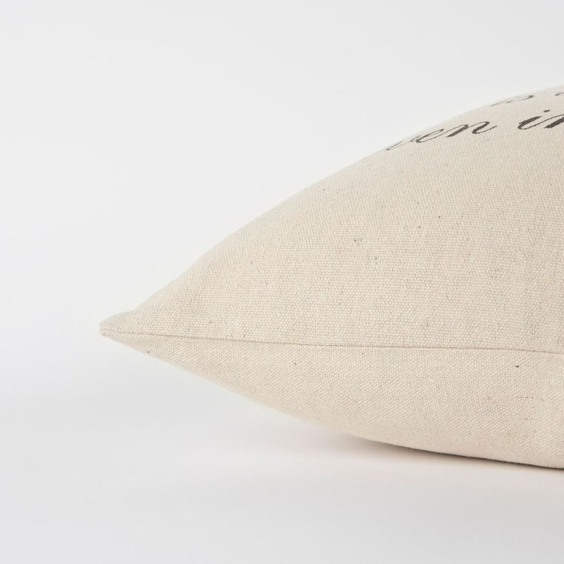 "...little bit of heaven in our home" Pillow Cover