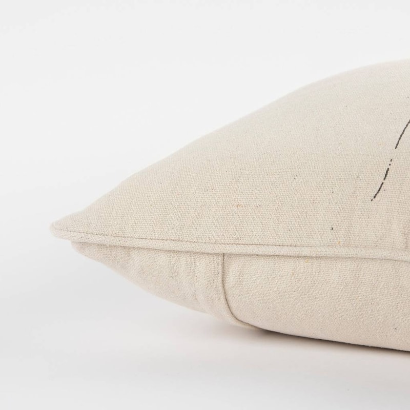 "Gather" Natural Decorative Poly Filled Pillow