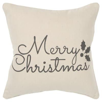 "Merry Christmas" Pillow Cover