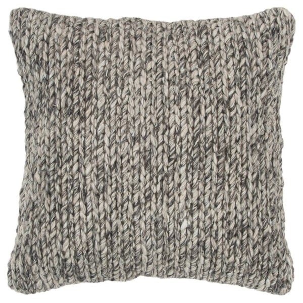 Rizzy Home Chunky knit Natural/Brown Donny Osmond Home - 20"x20"