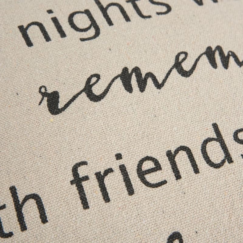"To The Nights We Can't Remember..." Pillow Cover