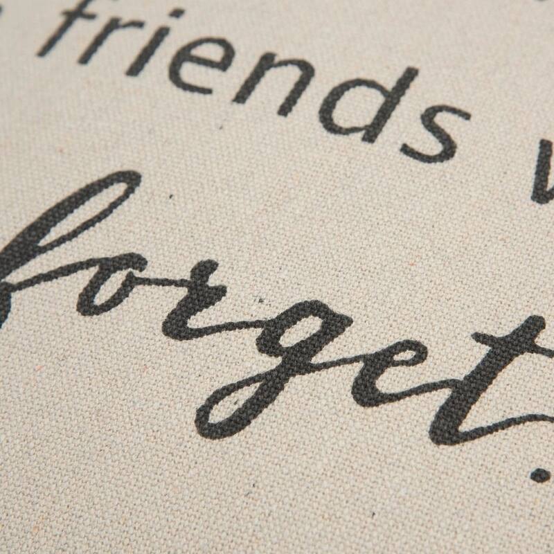 "To The Nights We Can't Remember..." Pillow Cover
