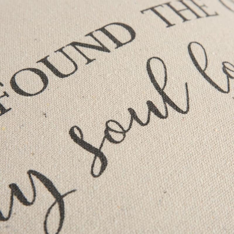 "I have found the one..." Pillow Cover