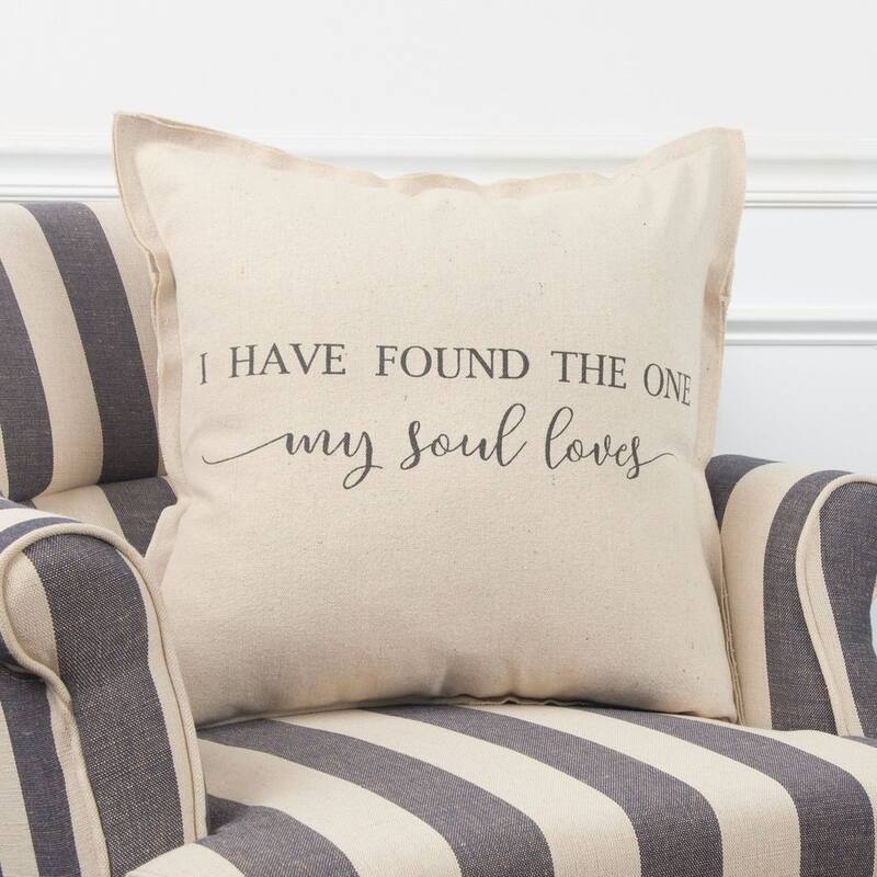 "I have found the one..." Pillow Cover