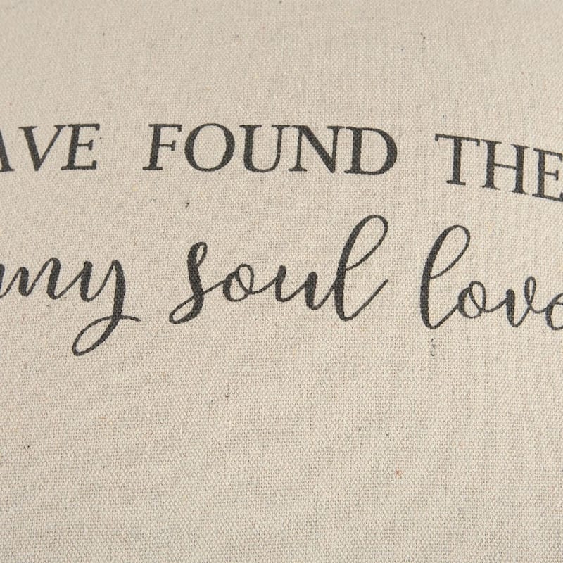 "I have found the one..." Pillow Cover