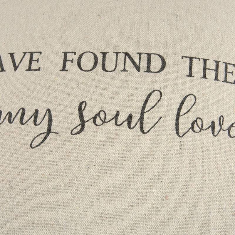 "I have found the one..." Pillow
