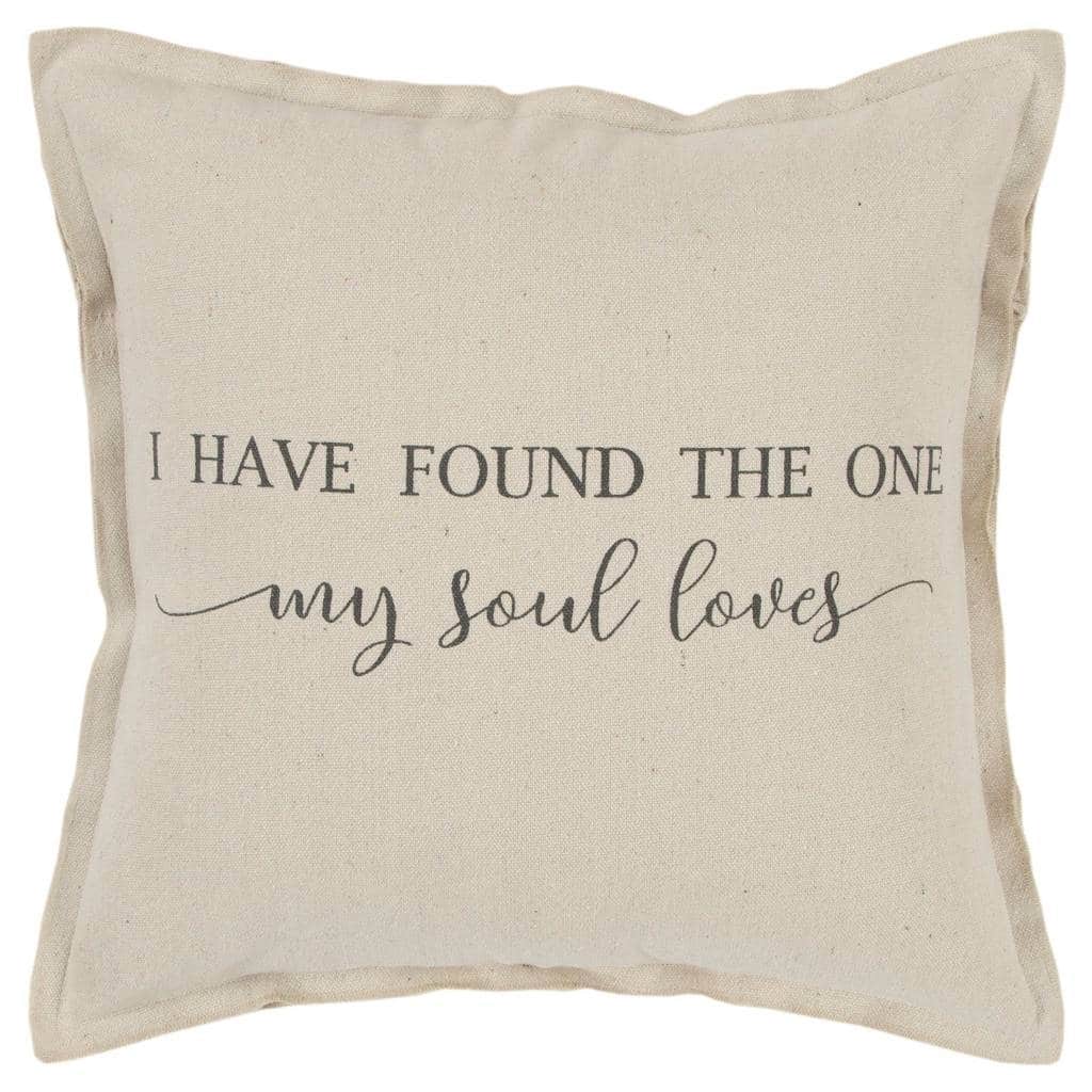 "I have found the one..." Pillow