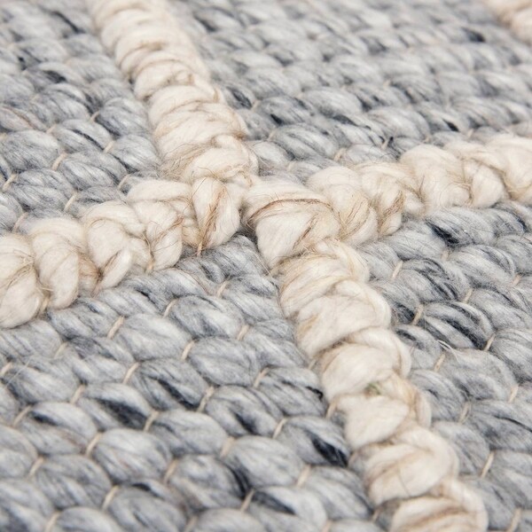 Rizzy Home Diamond Natural /Gray Donny Osmond Home - 20"x20"