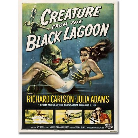 Creature from the Black Lagoon by Anonymous Gallery Wrapped Canvas Giclee Art