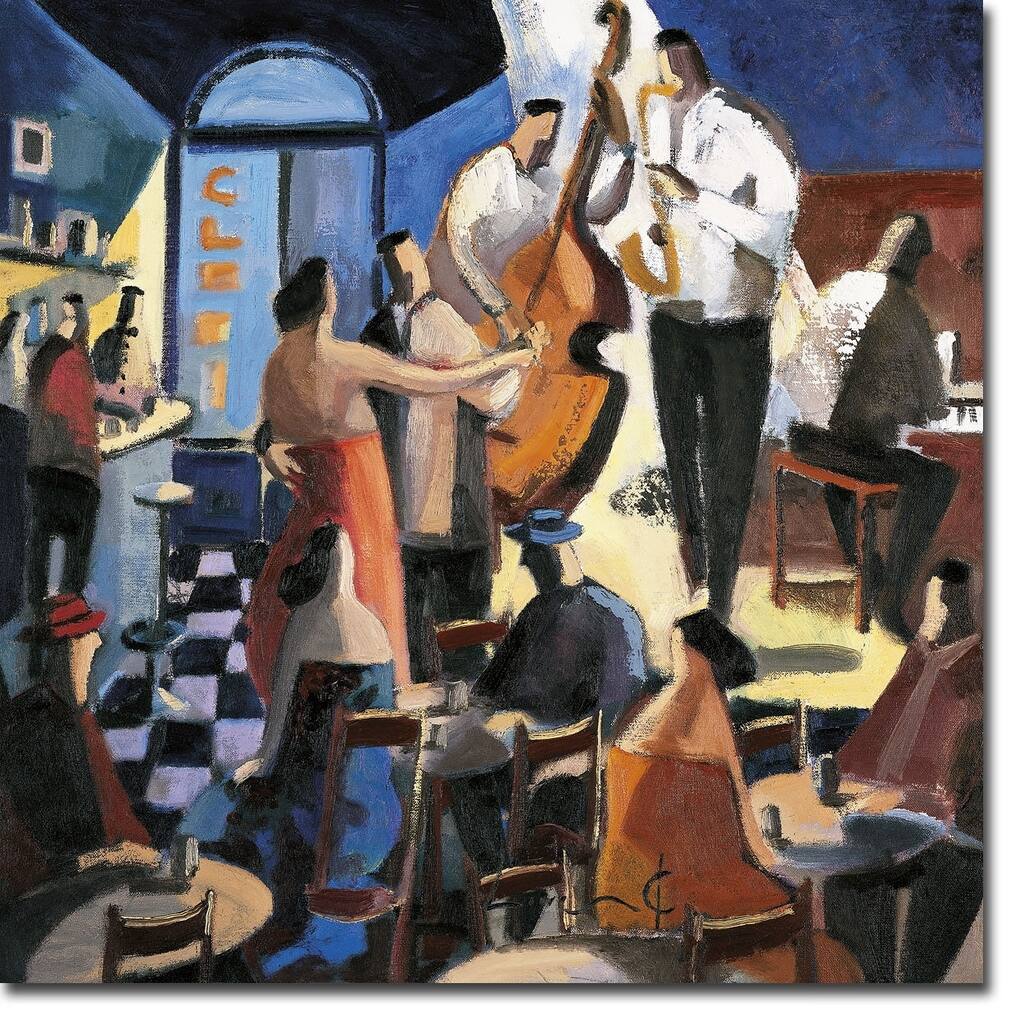 Bailando by Didier Lourenco Gallery Wrapped Canvas Giclee Art