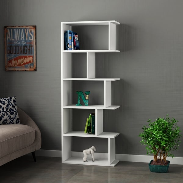 Creatice Overstock Bookcase for Living room