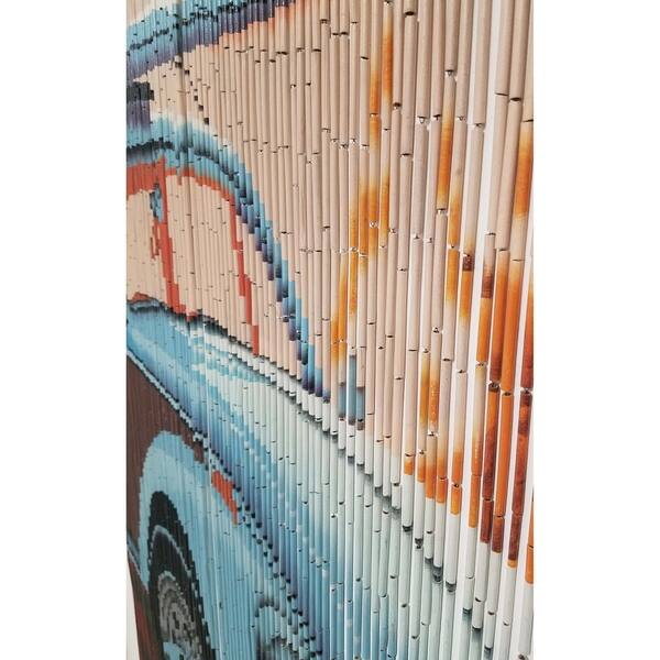 Shop Evideco Bamboo Beaded Curtain Doorway 90 Strings 78 8 H X