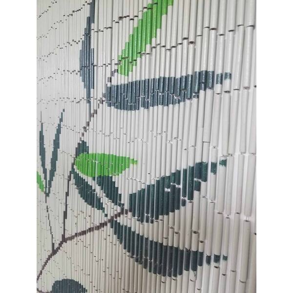 Shop Evideco Bamboo Beaded Curtain Doorway 90 Strings 78 8 H X