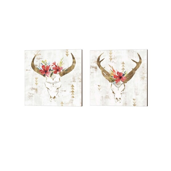 Isabelle Z 'Oddity' Canvas Art (Set of 2)