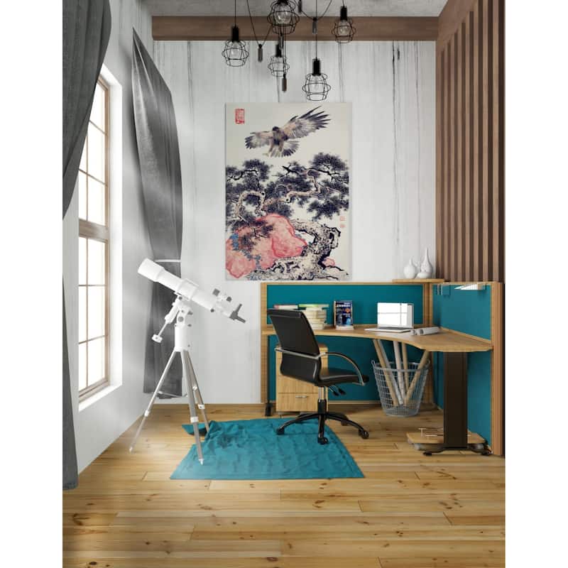 Epic Graffiti "Ready To Land" by River Han, Giclee Canvas Wall Art, 26"x40" - 26" x 40"