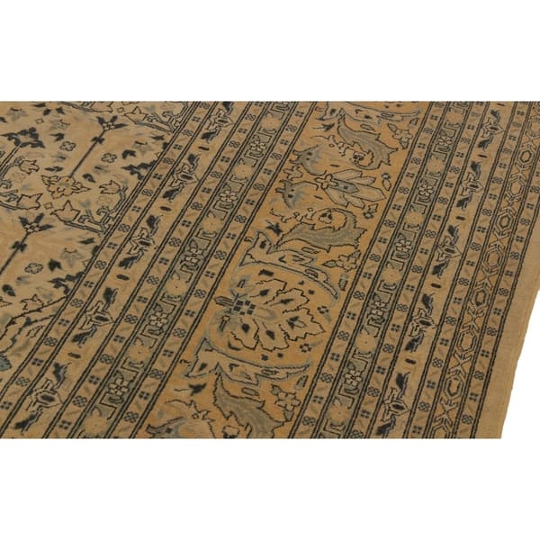 Shop Kafkaz Sun Faded Denese Ivory Lt Orange Hand Knotted Rug 10 1 X 13 11 10 Ft 1 In X 13 Ft 11 In On Sale Overstock 23006241