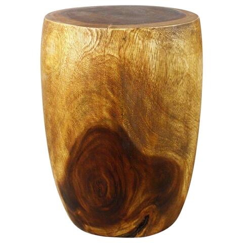 Handmade Walnut Oil Wood Table - 15" x 20" (Thailand)