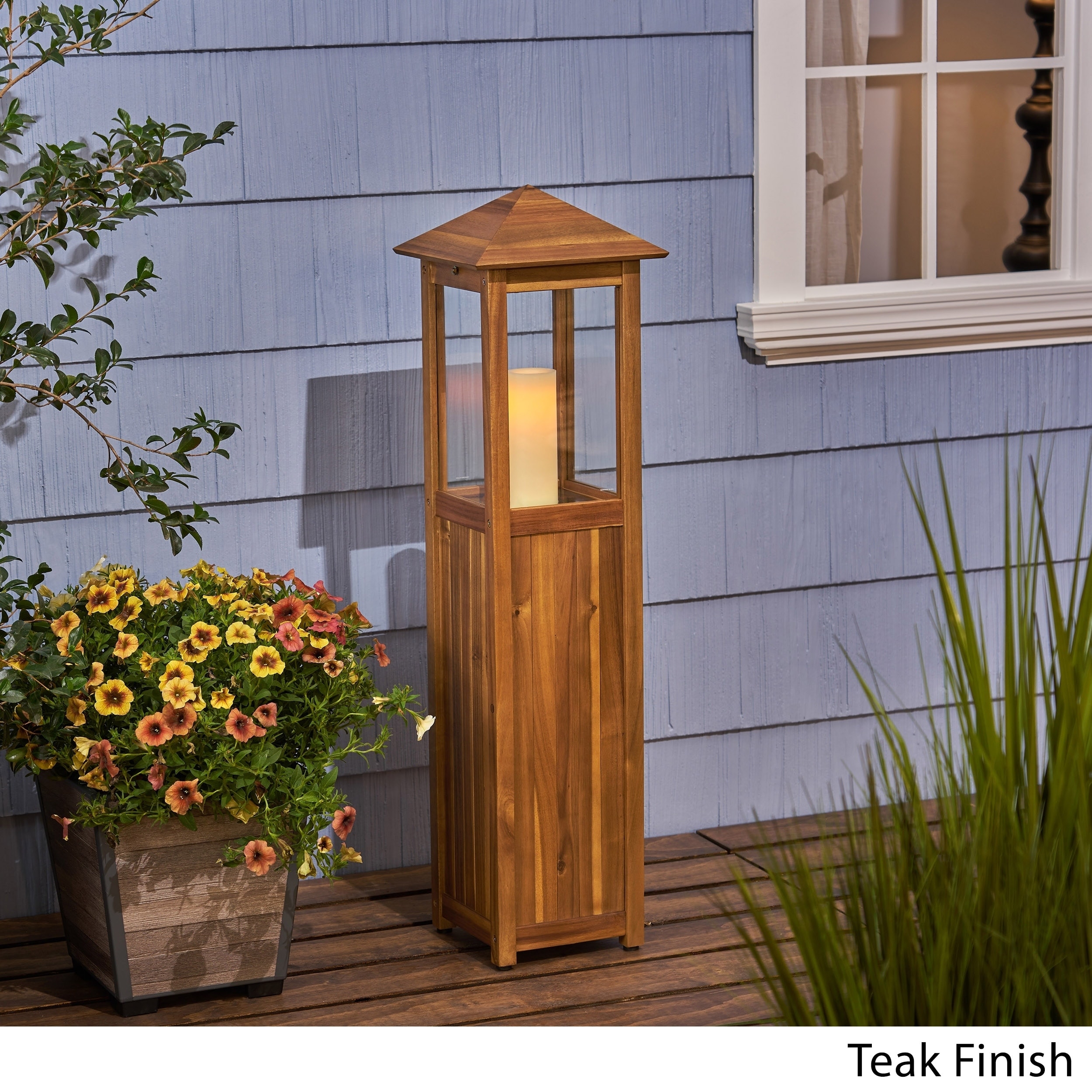 outdoor candle lanterns