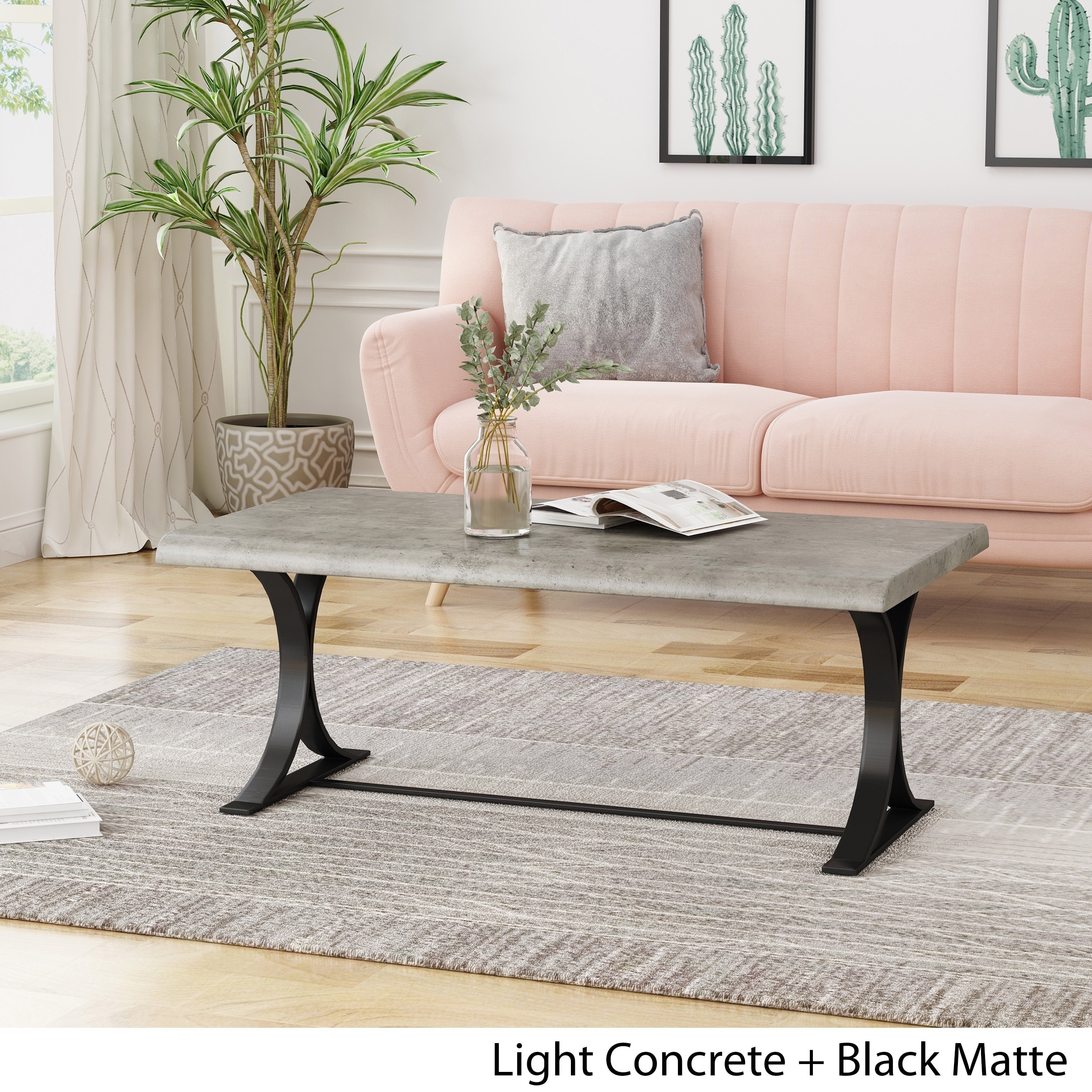 modern light wood coffee table