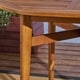 preview thumbnail 5 of 13, Stamford Outdoor Rustic Acacia Wood Slat Top Bar Table by Christopher Knight Home - 39.75"L x 30.50"W x 39.75"H