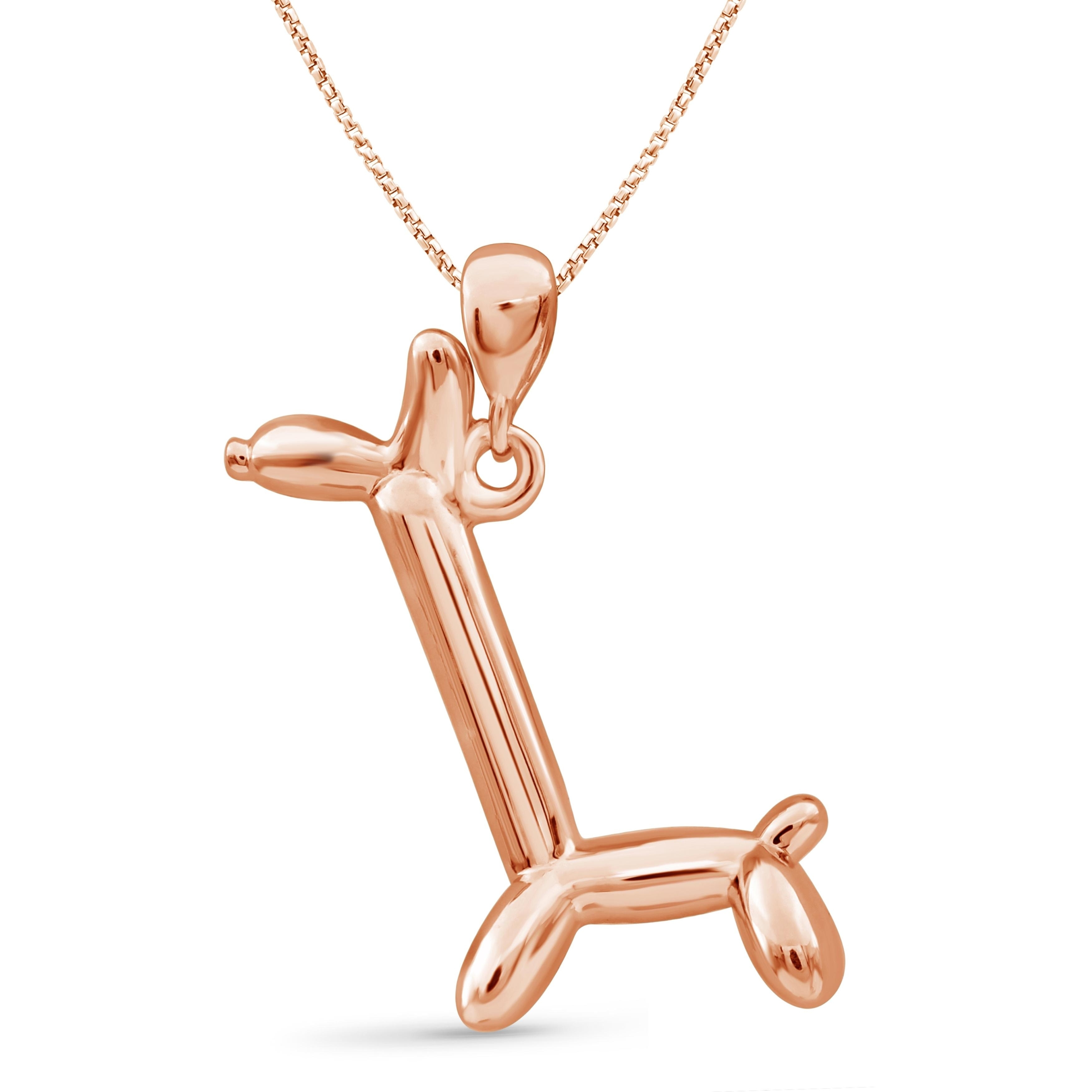 giraffe pendant necklace