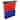 47 Bin Tool Organizer - Wall Mountable Container with Removable Drawers for Garage Organization, Storage by Stalwart (Red/Blue)