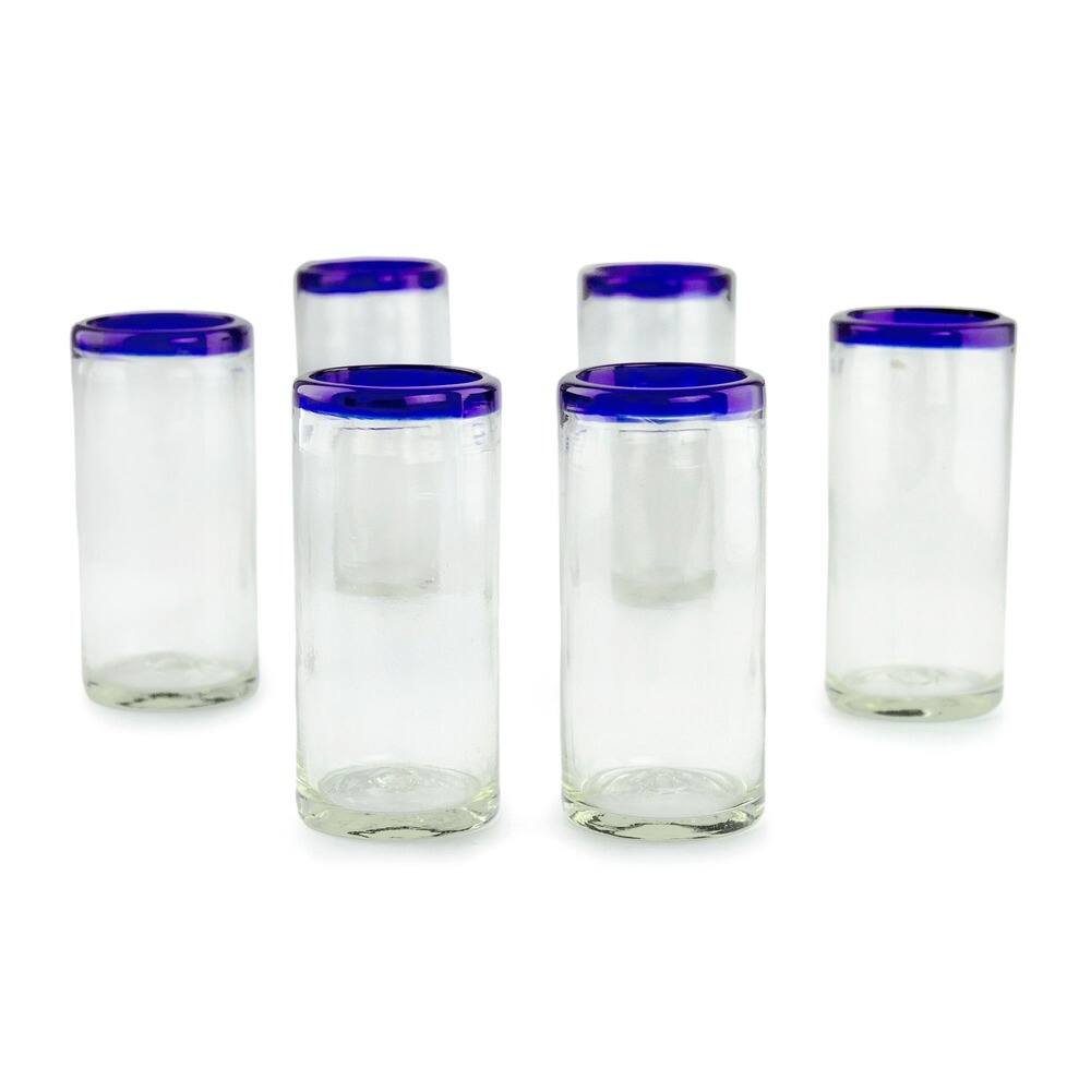 Cobalt Kiss 6-piece Drinking Glass Set