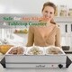 NutriChef PKBFWM21 Hot Plate Food Warmer & Buffet Server Chafing Dish Set Portable Steel - Thumbnail 4