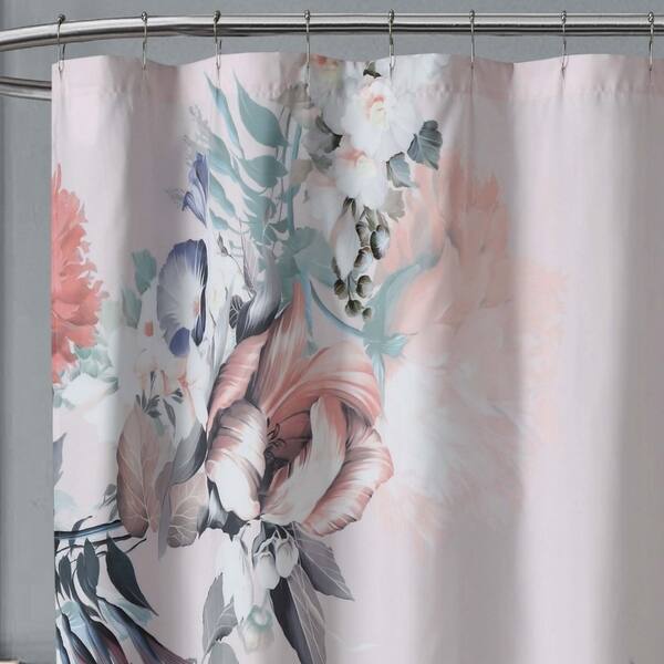 Shop Christian Siriano Ny Dreamy Floral Printed 72 X 72 Shower